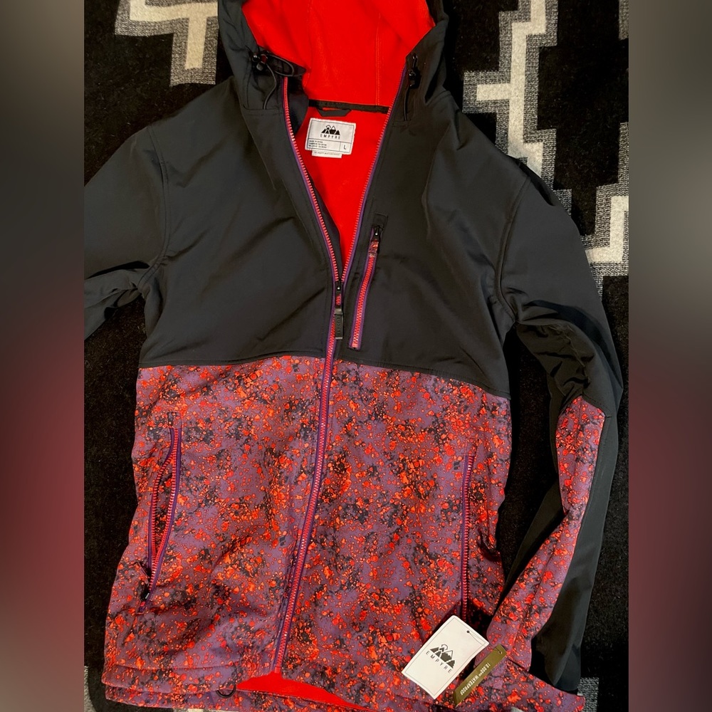 Empyre Zumiez “Pine Spotted Jacket” NWT Mens Large